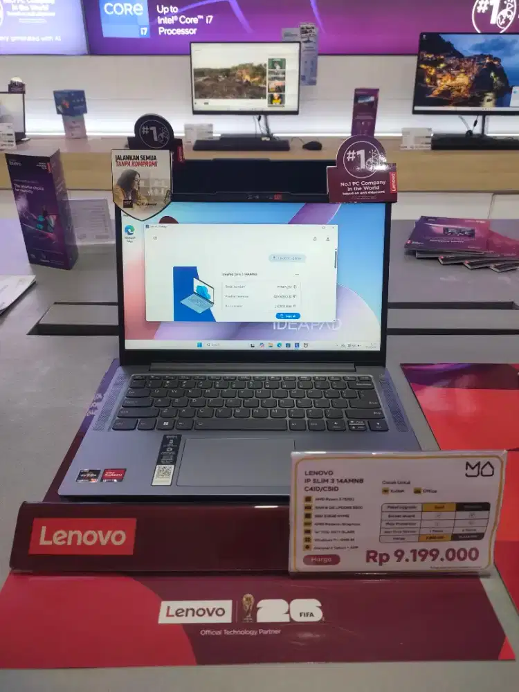 READY LAPTOP LENOVO CICILAN RINGAN