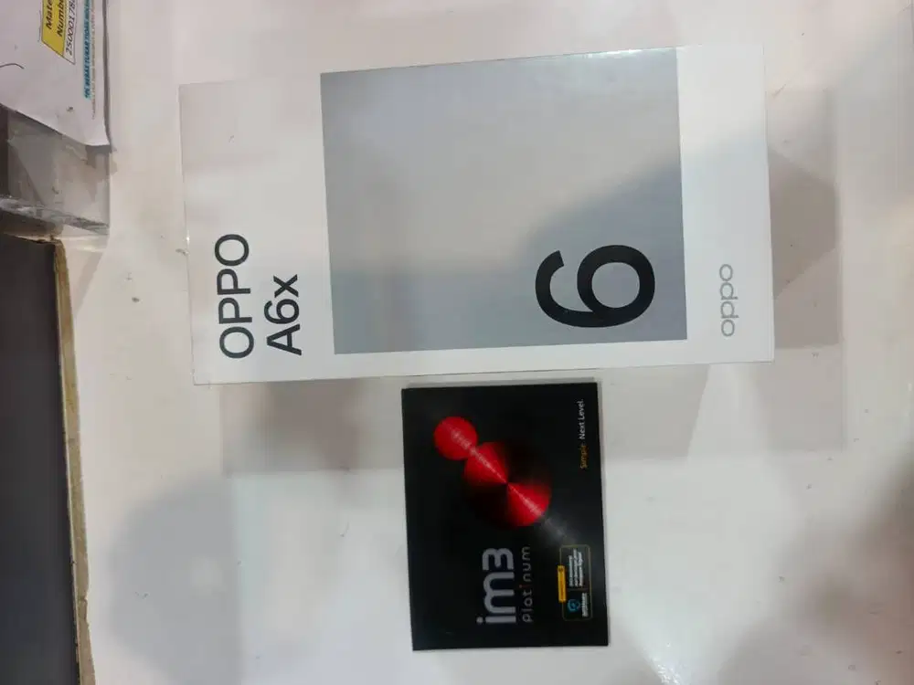 Oppo A6X 8/128GB Free Kuota Indosat