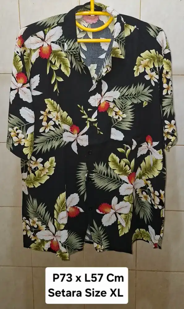KEMEJA HAWAI IMPORT