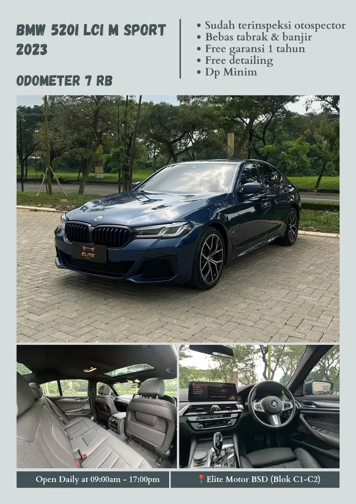 BMW 520i LCi M Sport 2023