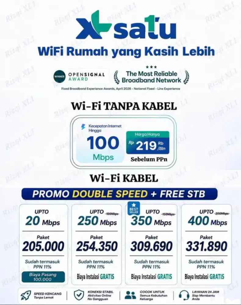 Wifi Murah XL Satu