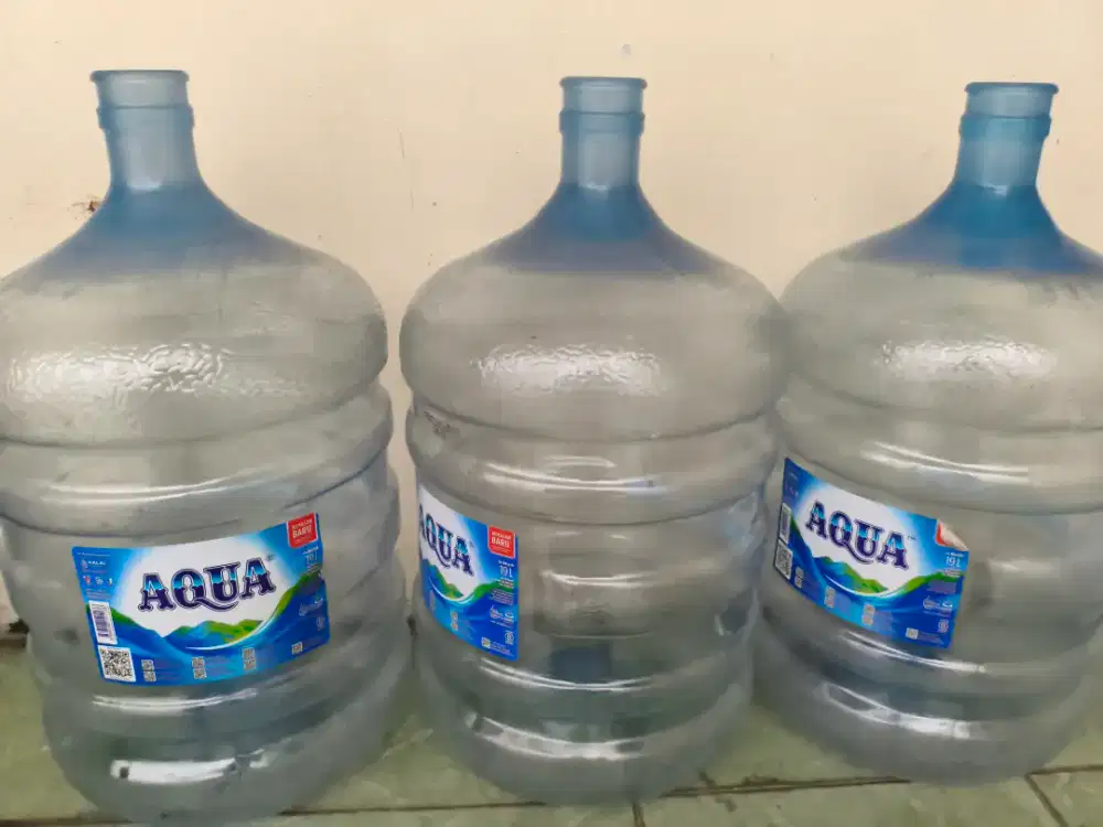 Dijual galon aqua bekas