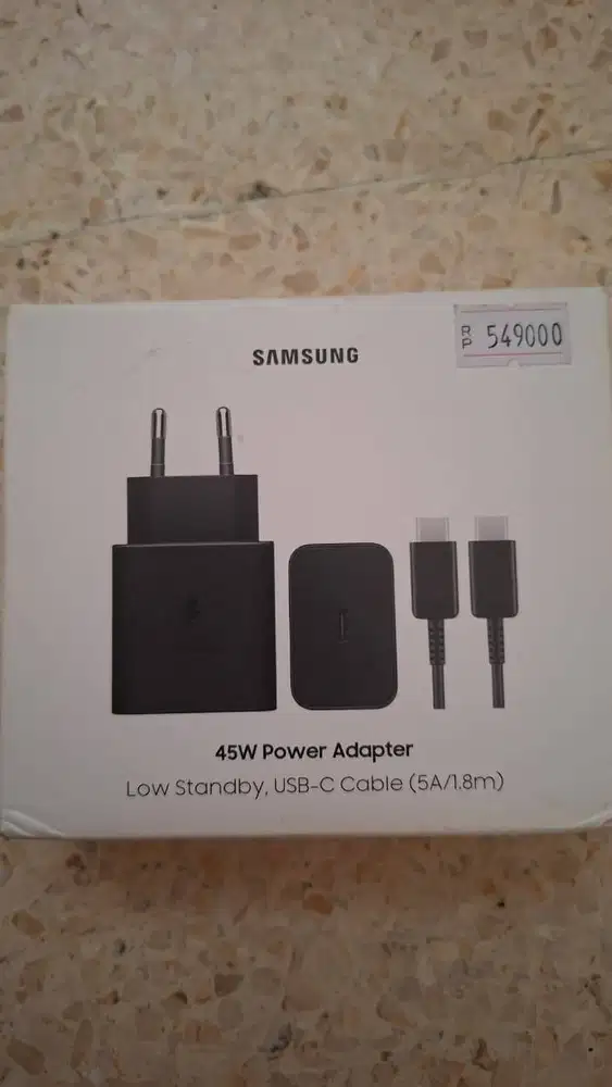 Charger Samsung Original 45W Power Adapter