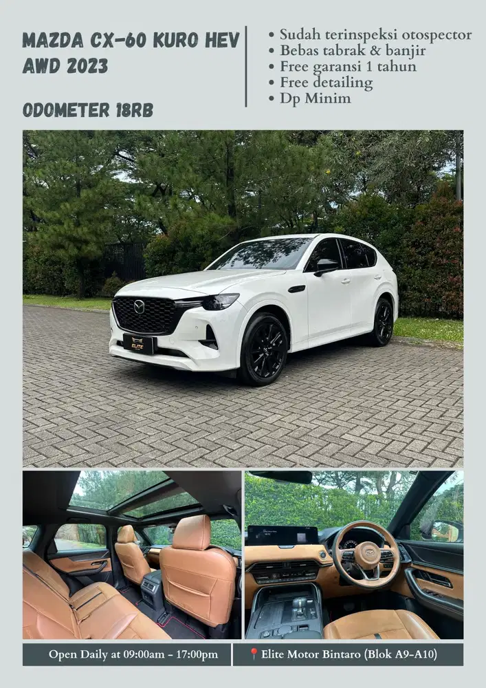 Mazda CX-60 Kuro HEV AWD 2023