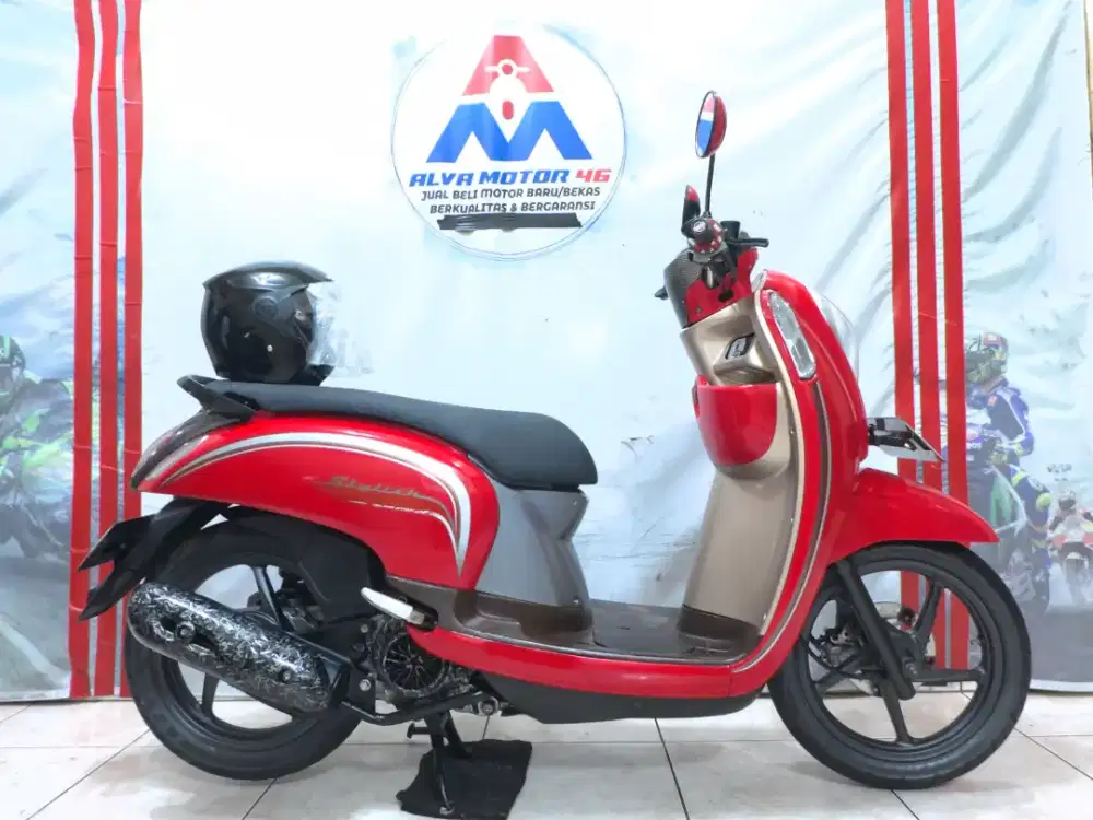 HONDA SCOOPY STYLISH ISS TH 2016 CASH / TT / KREDIVO / SHOPAY/ CC 0%