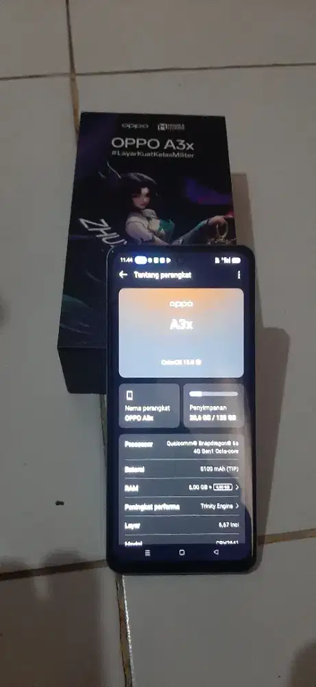OPPO A3X RAM 6/128 FULLSET