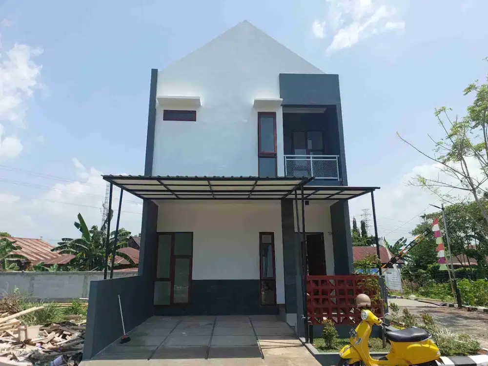 Rumah Ready depan SMA 13 Antang Kota Makassar Type 2 lantai