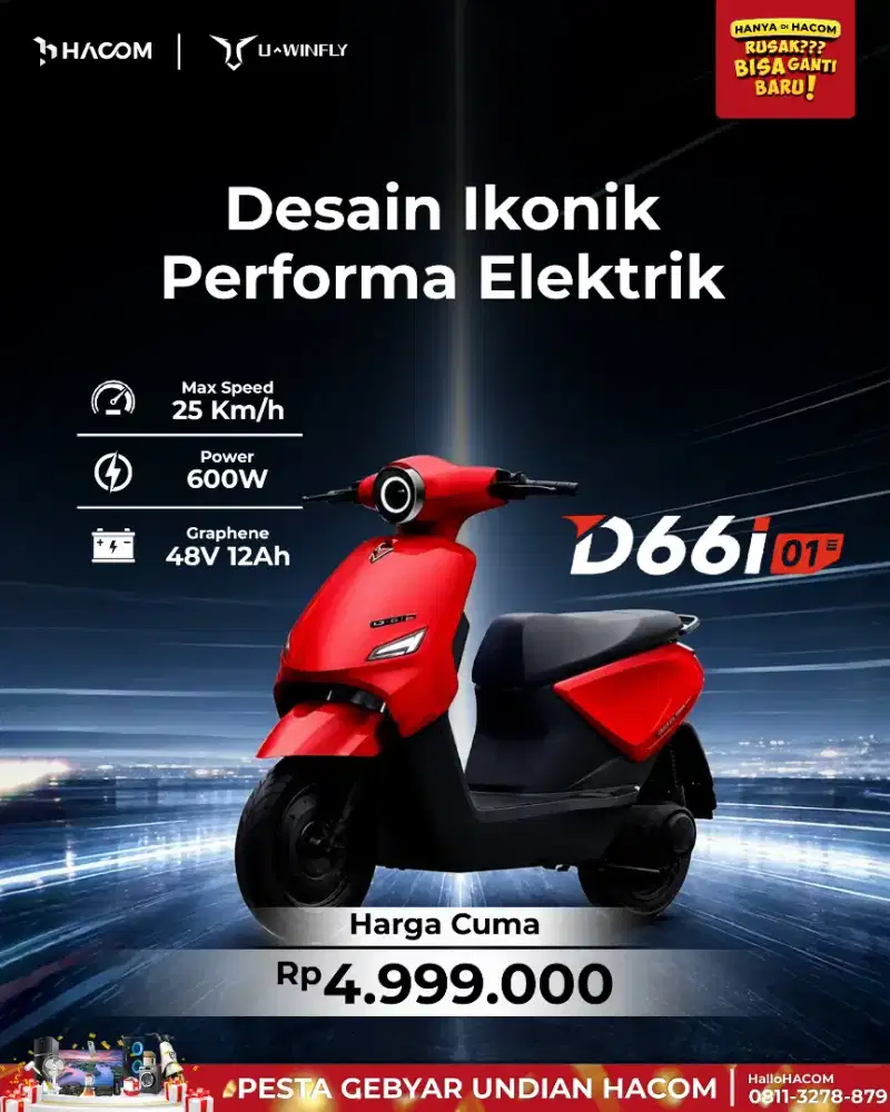 UWINFLY D66i 01 MOTOR LISTRIK