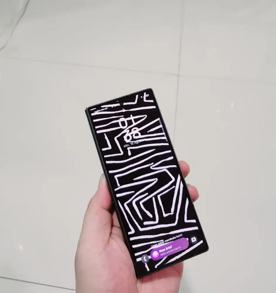 Samsung Zfold 6 5G Metalik Black carbon sein resmi