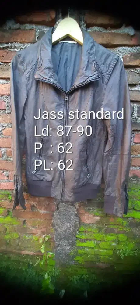 Jaket kulit asli babi(b2)