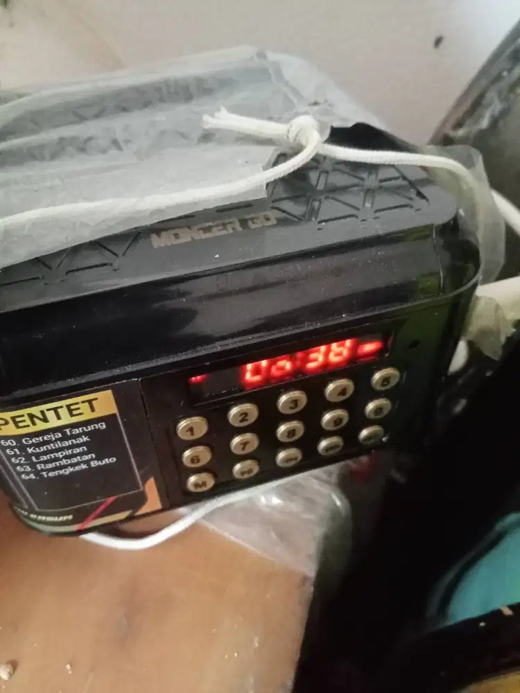Masteran burung portable moncer go rasa baru
