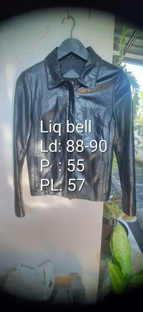Jaket kulit asli sapi