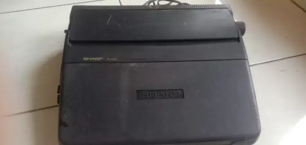 Mesin Tik Elektrik Jadul merek sharp PA 3140