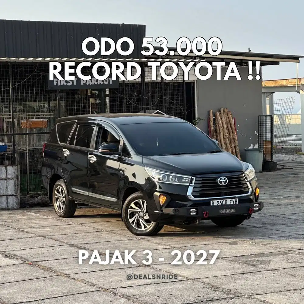ODO 53.000 ANTIKK !! PAJAK 3/2027 TOYOTA NEW INNOVA V 2.0 BENSIN 2022