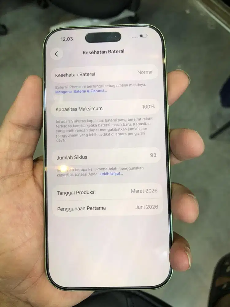 Iphone 17 256 sage resmi mulus