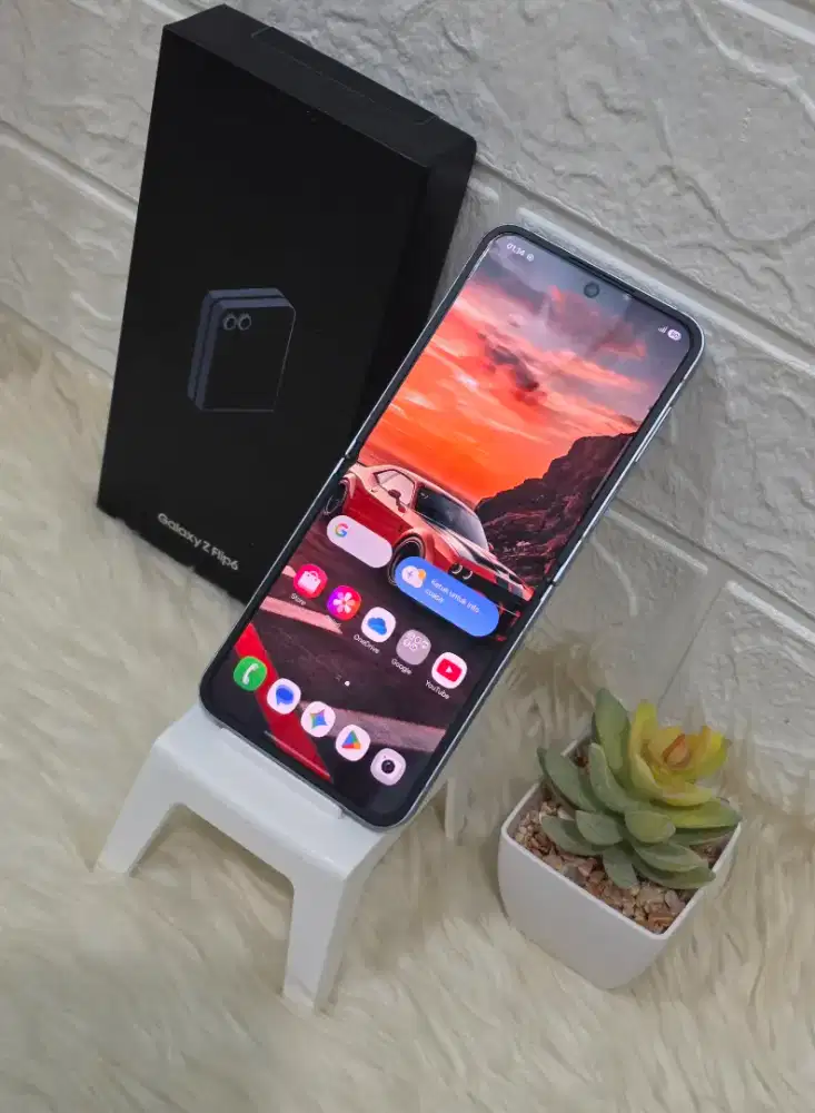Samsung Z Flip6 512Gb Biru Seadanya