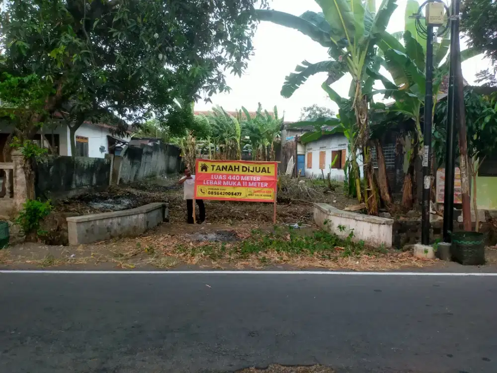 Tanah Kavling Tengah Kota Utara RSUD Sragen