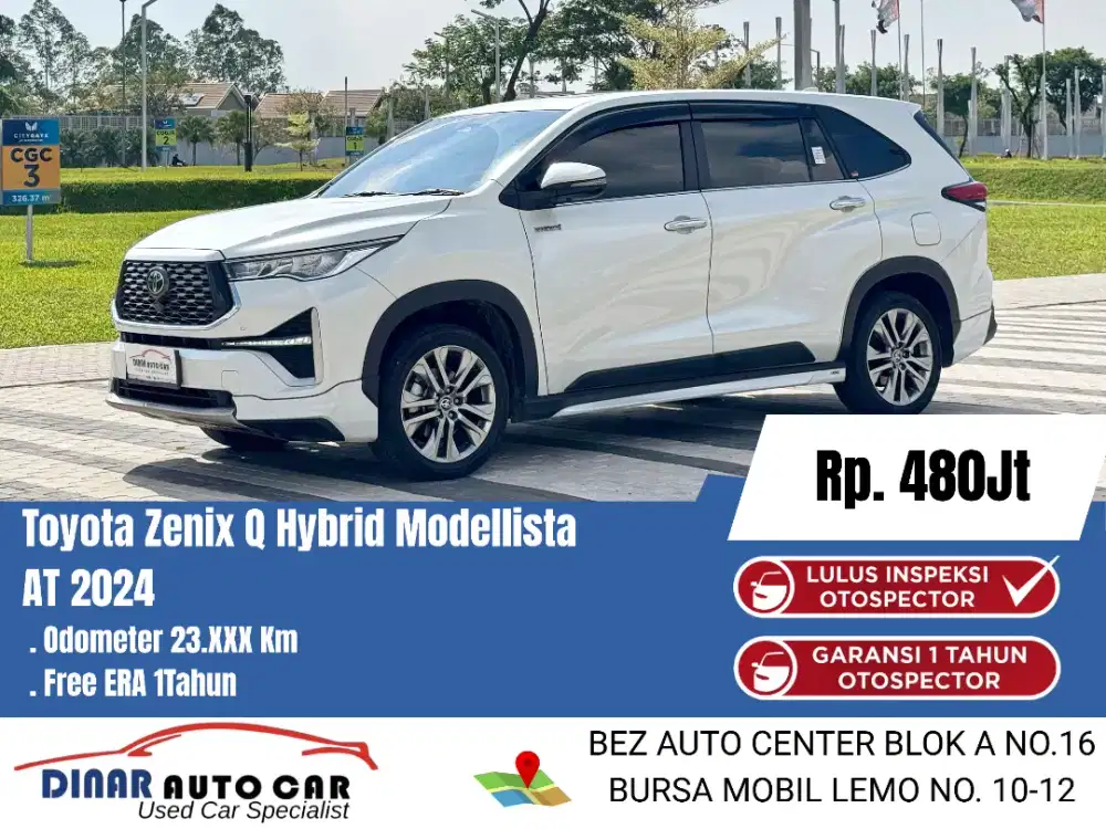 (23Rb) Zenix Q Modelista 2024 At Matic Warenty Service On*Dinar Auto*