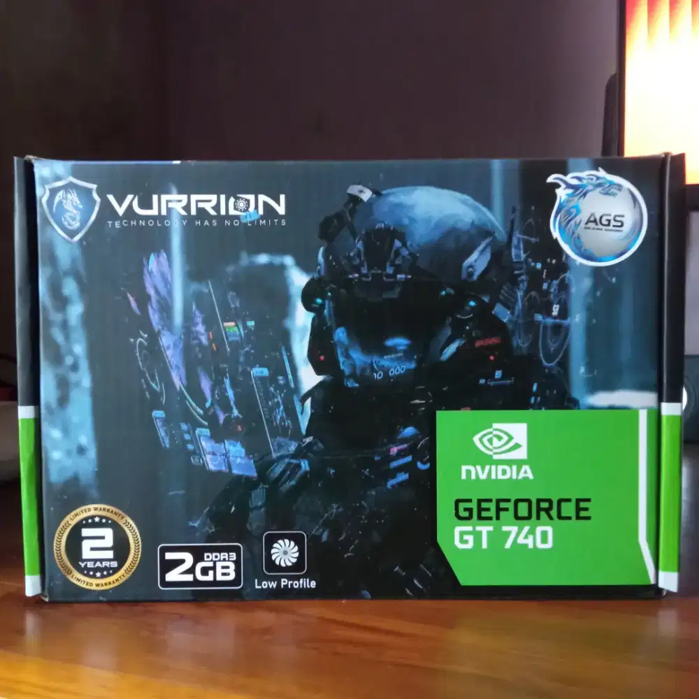 VGA NVIDIA GeForce GT 740 2GB DDR3 - Kondisi mulus, pemakaian 1 bulan