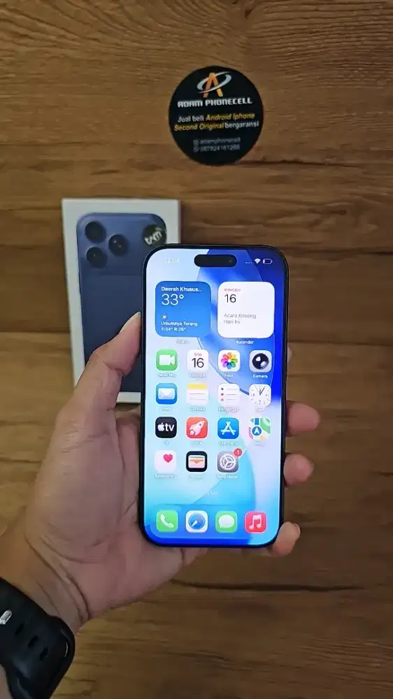 Iphone 17 pro 256gb resmi ibox mulus