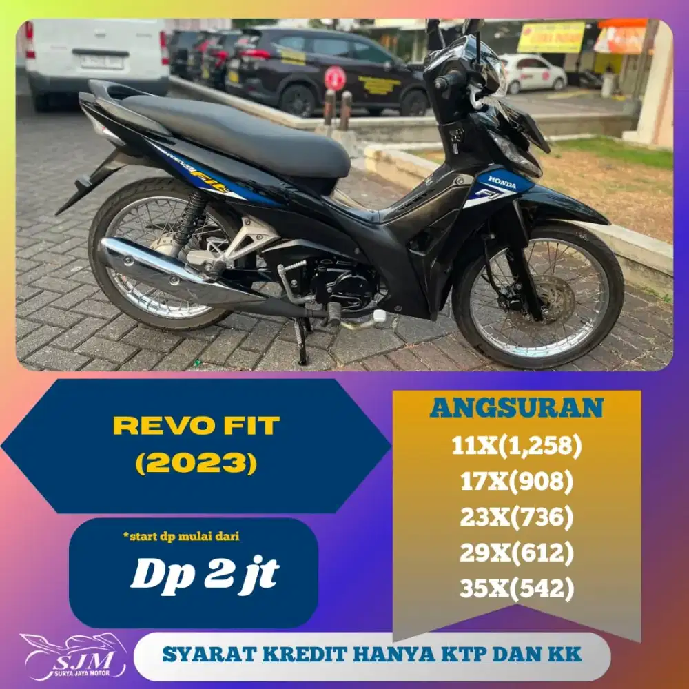 HONDA REVO FIT 2023 MESIN HALUS