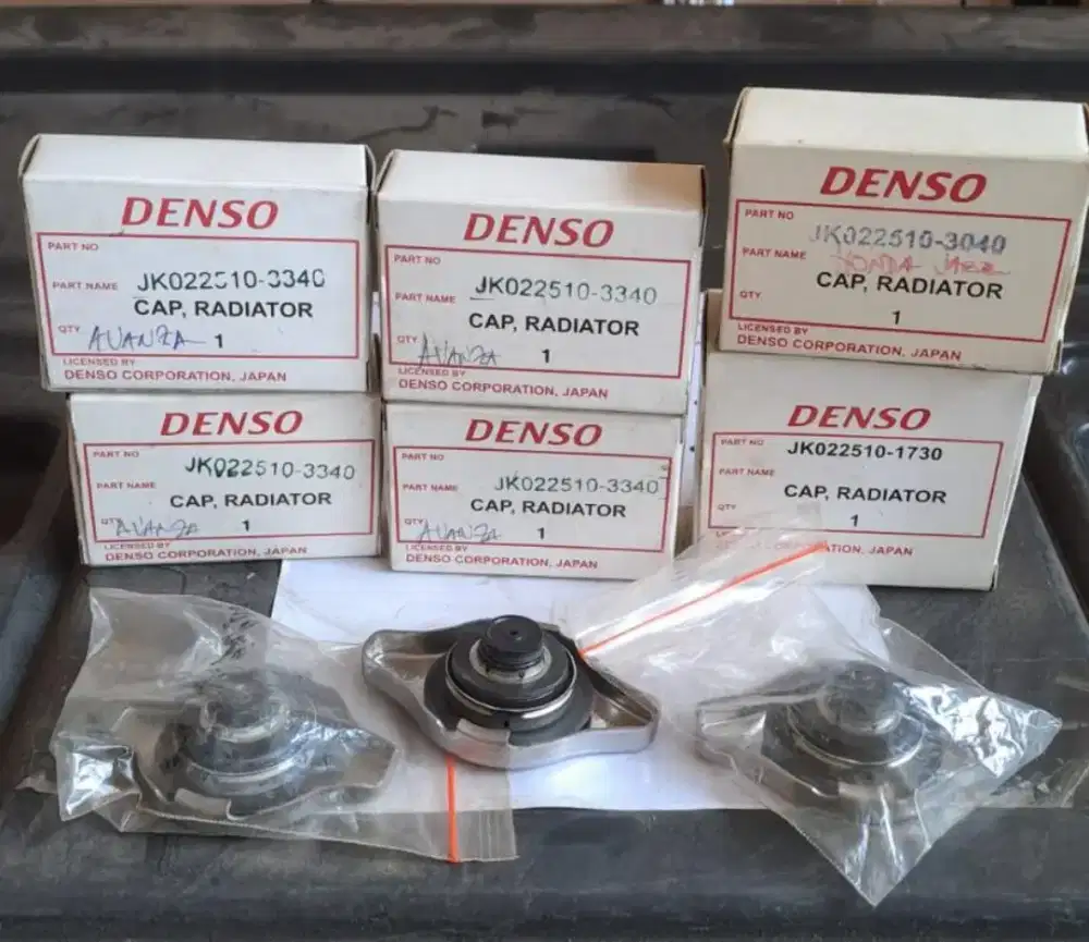 Tutup radiator denso.untuk avanza,honda,kijang.