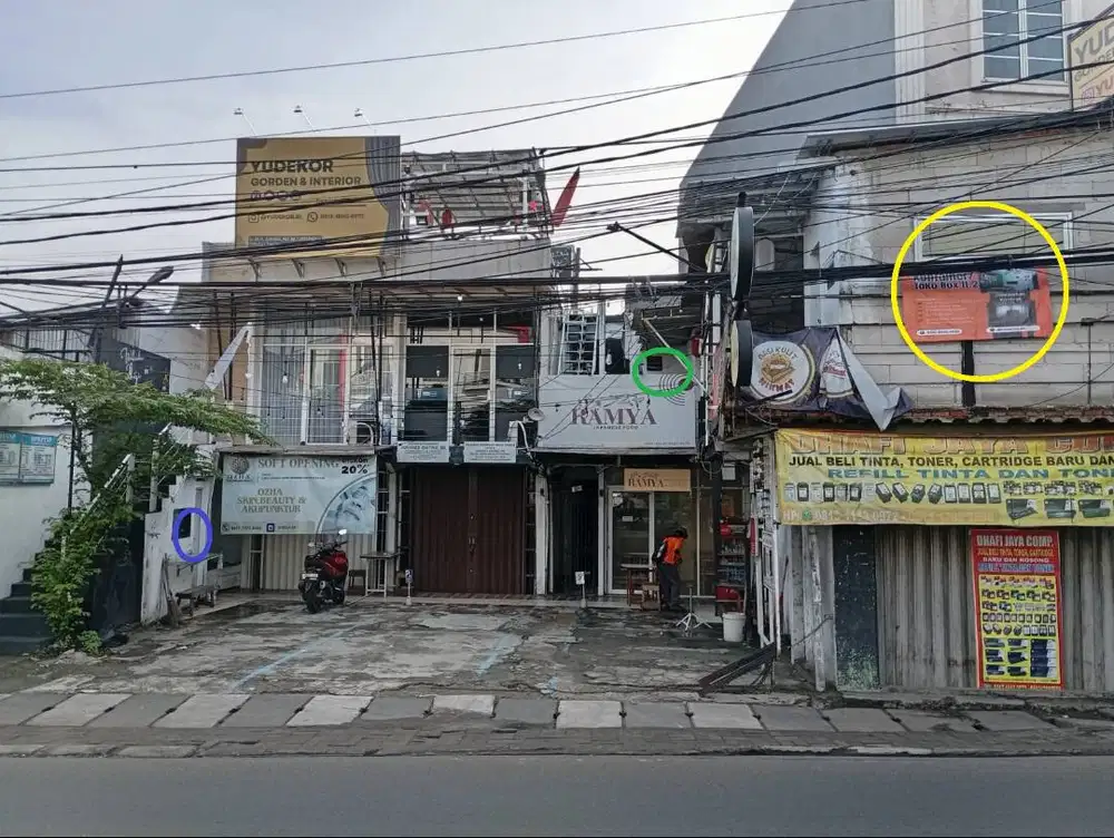 Dikontrakan sewa Toko kios, Kontainer Box, Kost kontrakan, virtu ofis