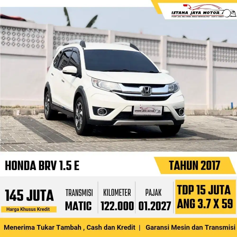 Honda BRV E AT th 2017 #istana jaya motor