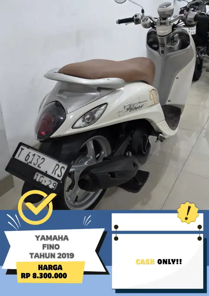 YAMAHA FINO TAHUN 2019 READY PAKAI