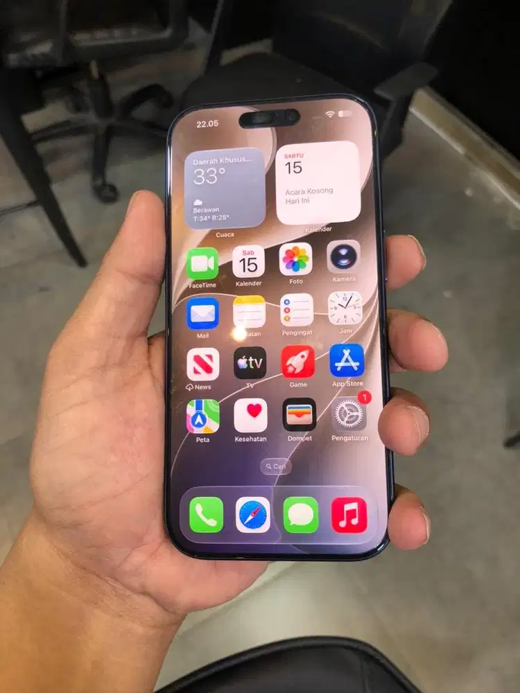 Iphone 17 pro 256 deepblue resmi ibox