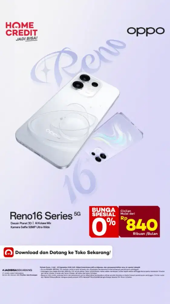 CASH/KREDIT HP OPPO RENO 16 DAN SAMSUNG A27 5G