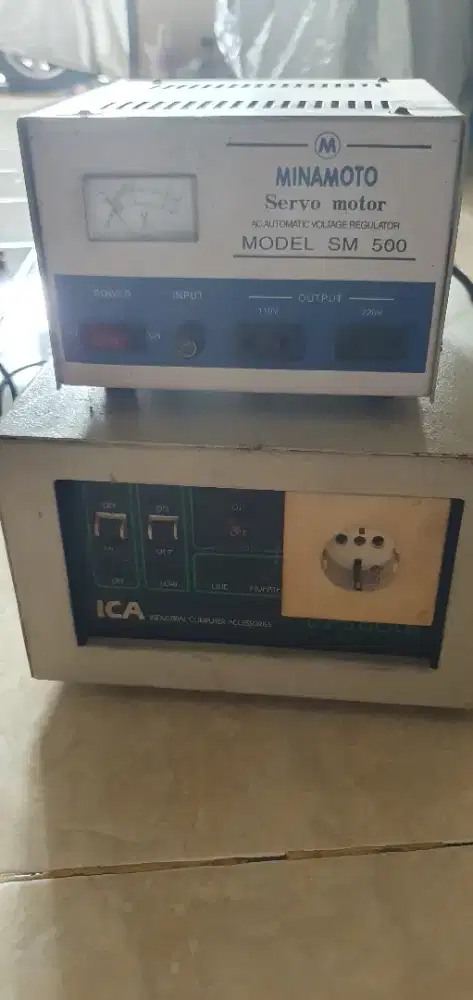 Ica ups601B dan stabilizer minamoto model sm 500