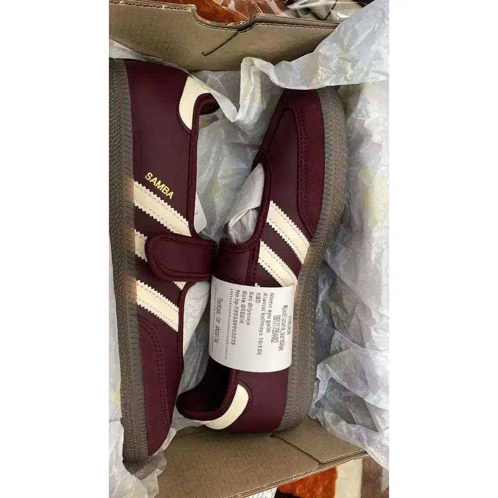 Samba Jane Maroon