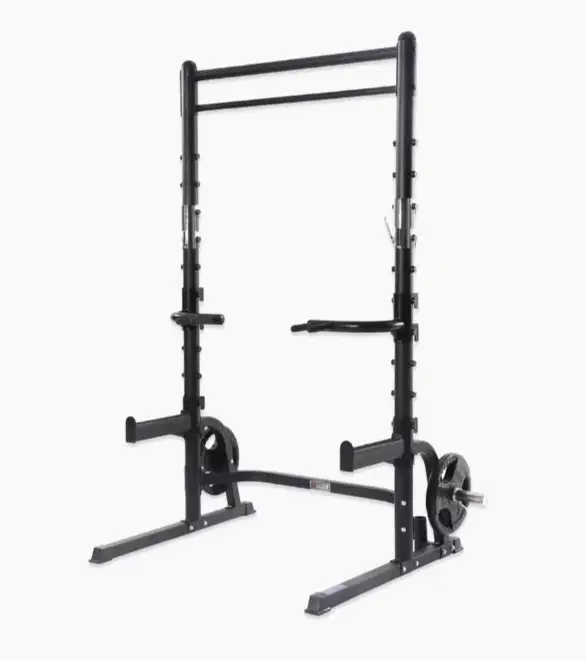 Bodyx Twin Pull Up Squat Rack & Genetix Fit Flat Incline Decline Bench