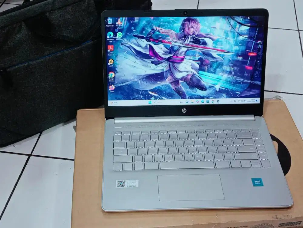 Laptop HP 14s-dq3xxx Prosesor Intel Celeron N4500 RAM 8GB SSD 512GB