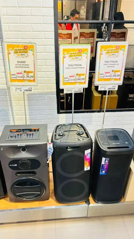 KREDIT SPEAKER BISA , SYARAT HANYA KTP