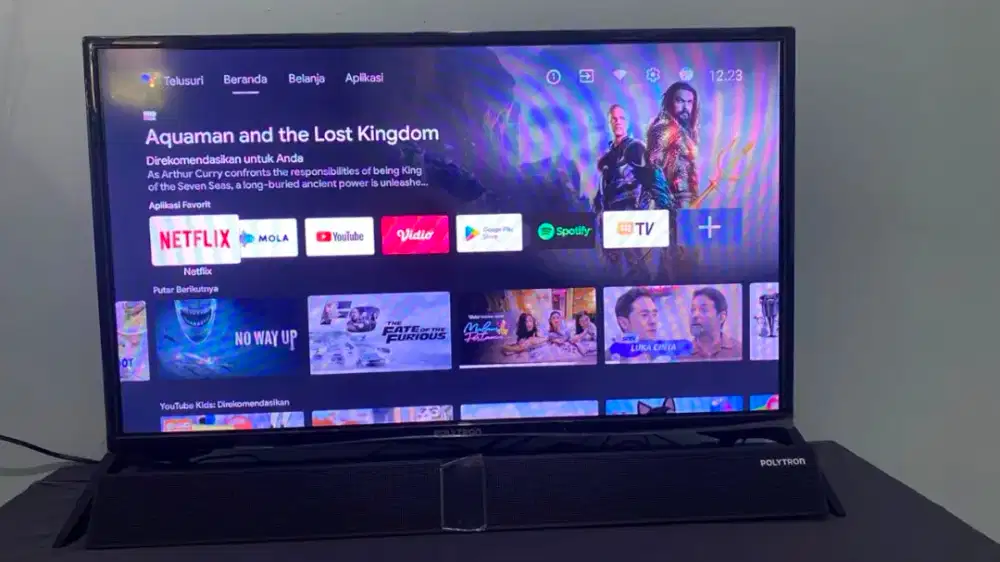 Televisi/TV Merek Polytron 32inch