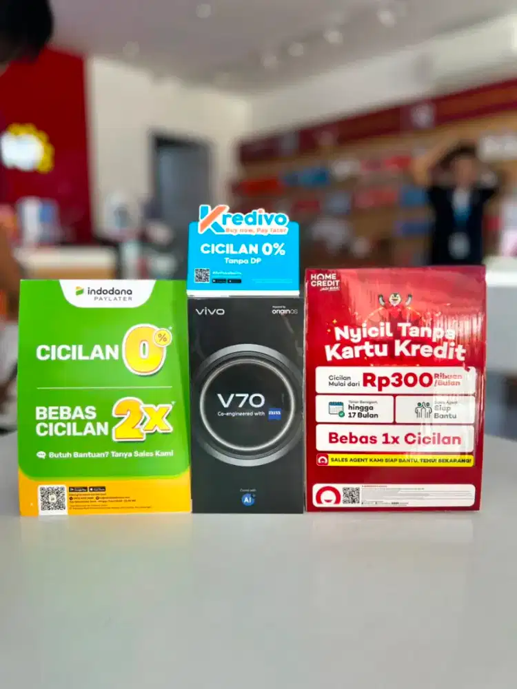 VIVO V70 5G 12/512|| FREE TWS AIR BUDS 2|| CICILAN CUKUP PAKAI KTP