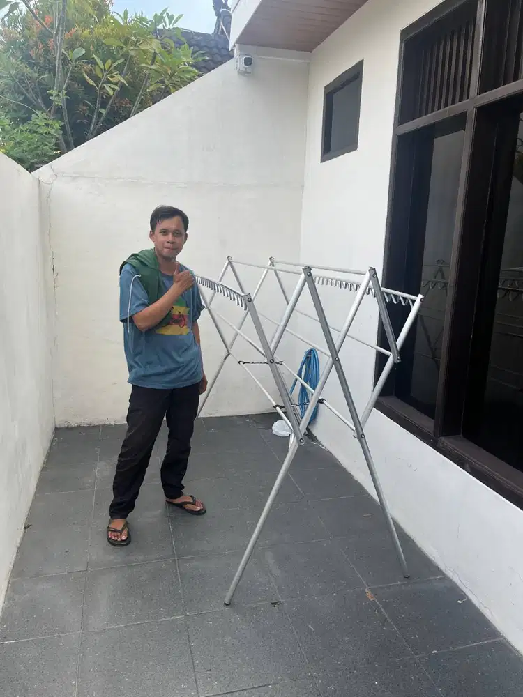 Jemuran Jumbo Bina Karya Silver Anti Karat
