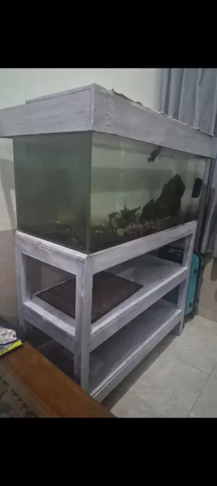 DIJUAL  AQUARIUM FULSET