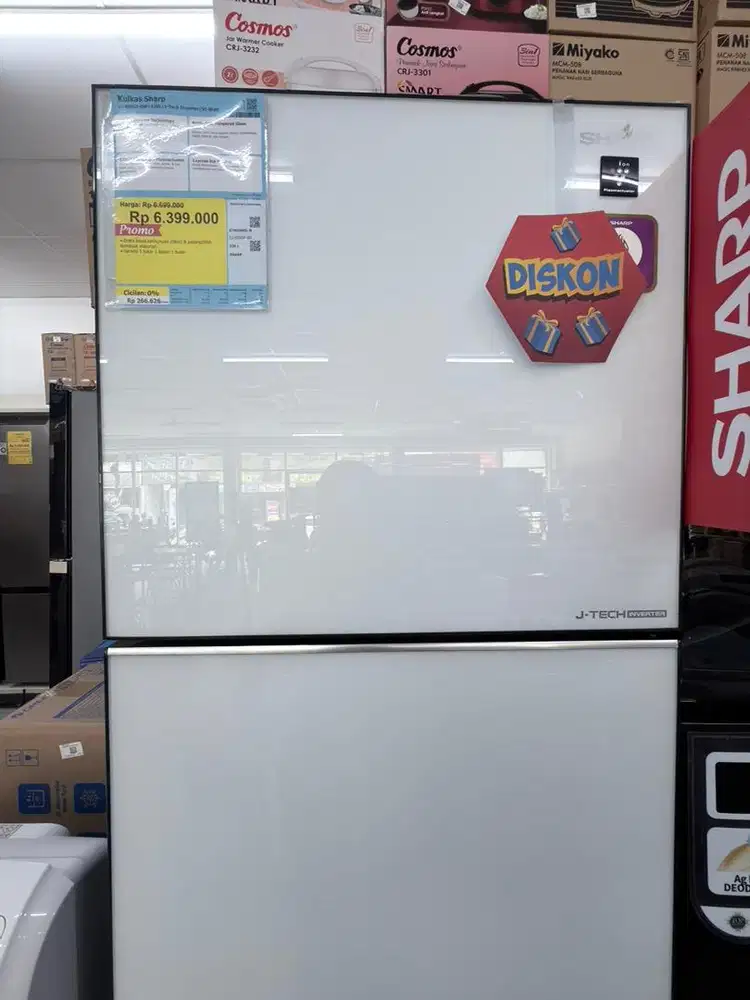 KULKAS SHARP 2 Pintu