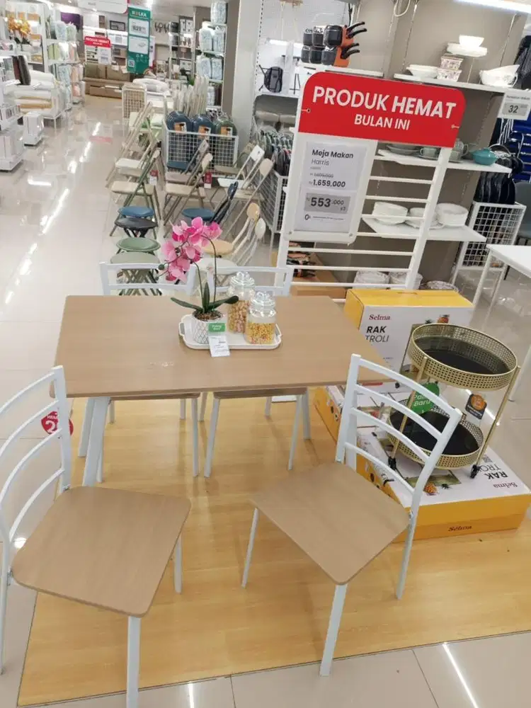 Meja Makan Set Harris