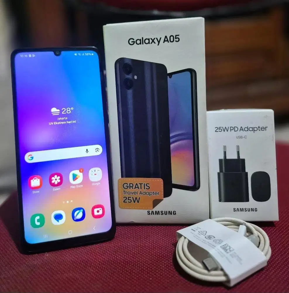 SAMSUNG A05 4/128 Fullset Orii SEIN