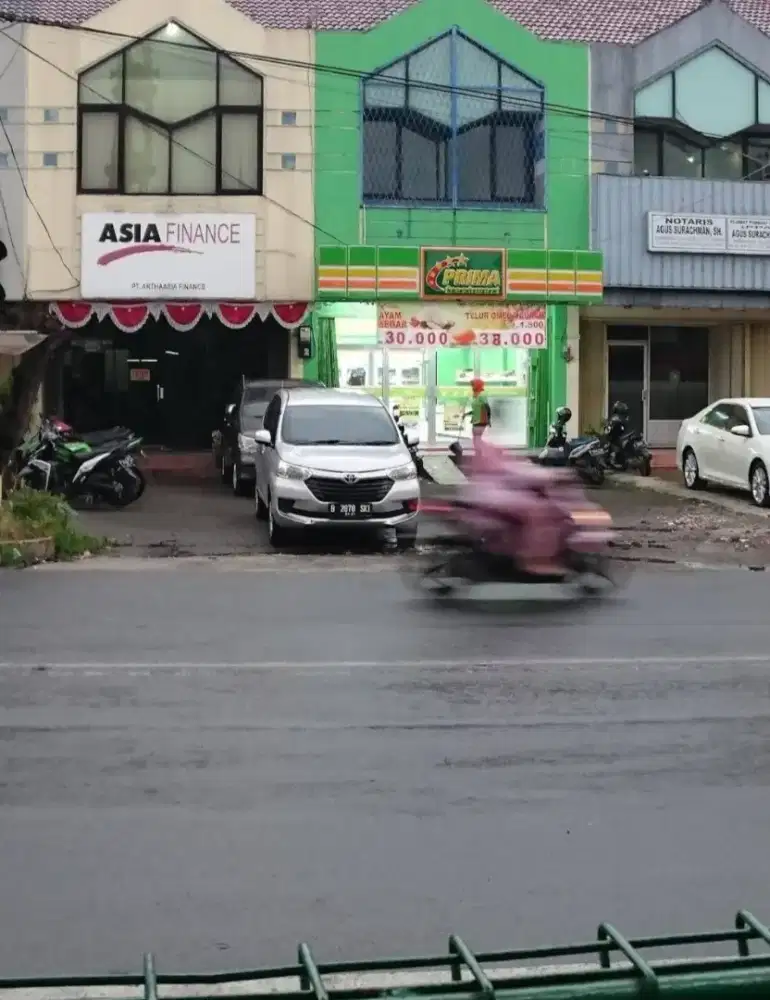Sewa jual ruko jalan utama tajur