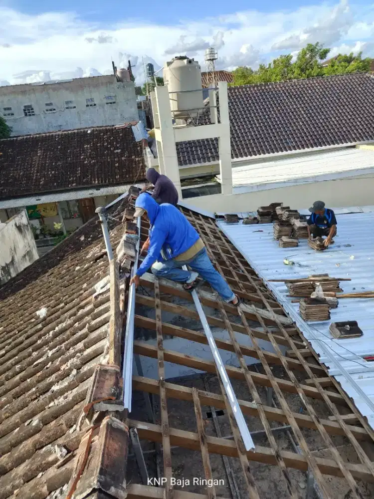 Tukang bajaringan bongkar pasang atap renopasi