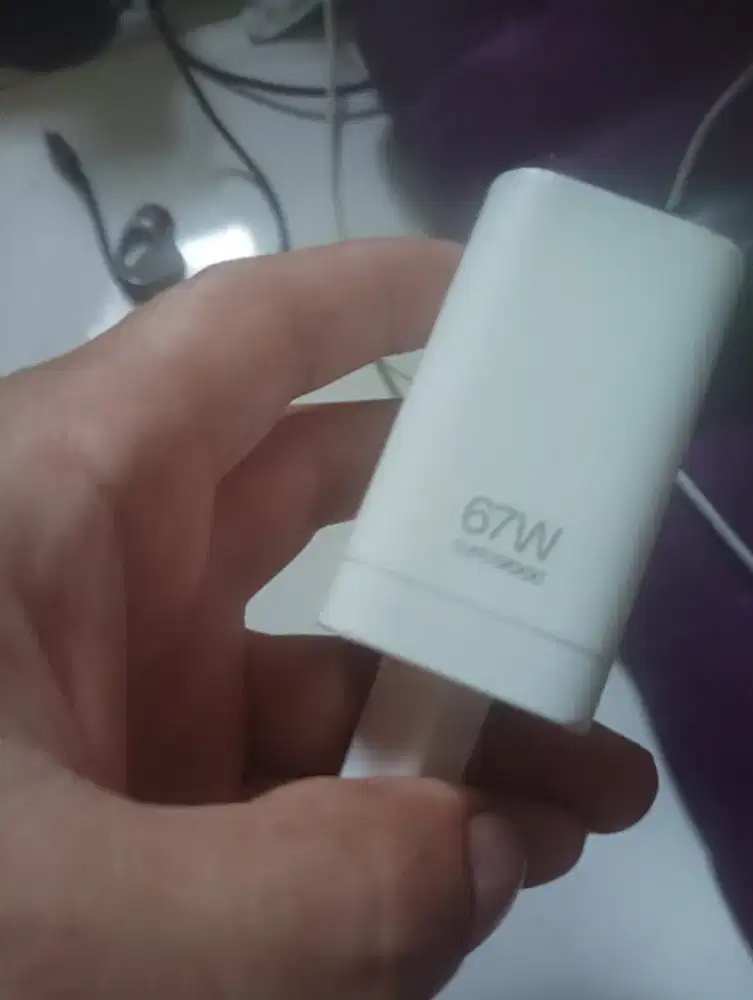 Kepala charger Oppo Reno 11f 5G original copotan bawaan hp