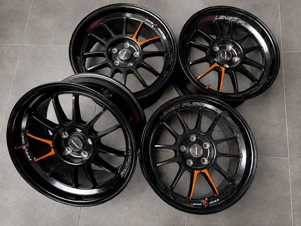 VELG  RING18 LENSO VENOM 5 (VN5) FLOW FORM R18 ORIGINAL THAILAND