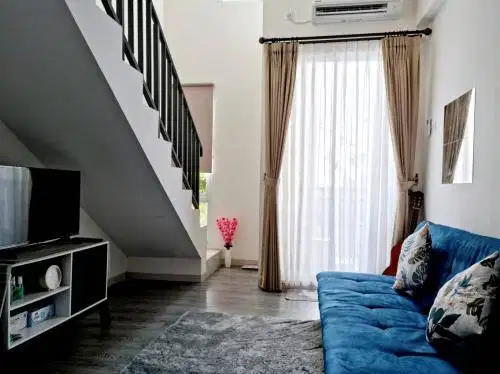 PROMO TERMURAH SEWA Apartemen Akasa BSD 1 BR Mezzanine Furnished
