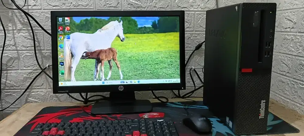 Komputer Lengkap Lenovo ThinkCentre Siap Pakai