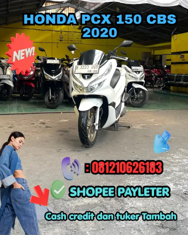 HONDA PCX 150 CBS 2020